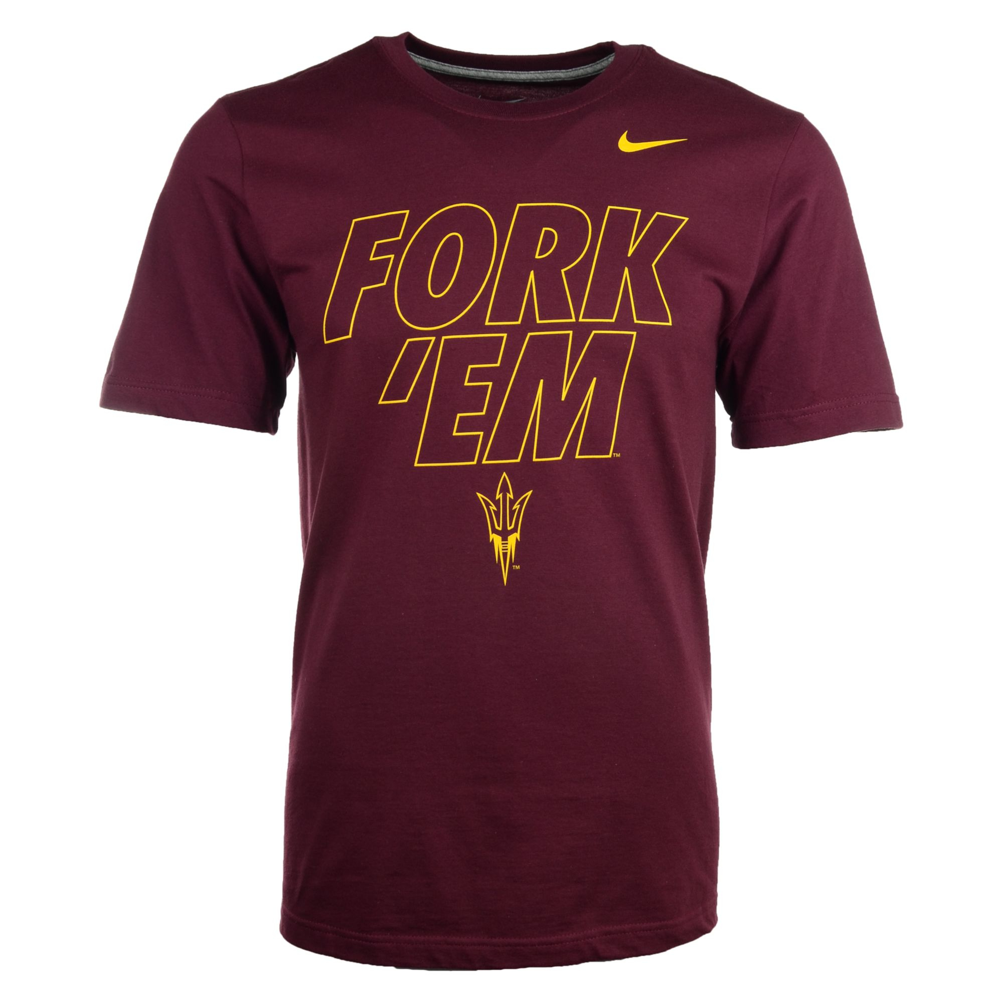 Nike Men'S Short-Sleeve Arizona State Sun Devils T-Shirt in Purple for ...