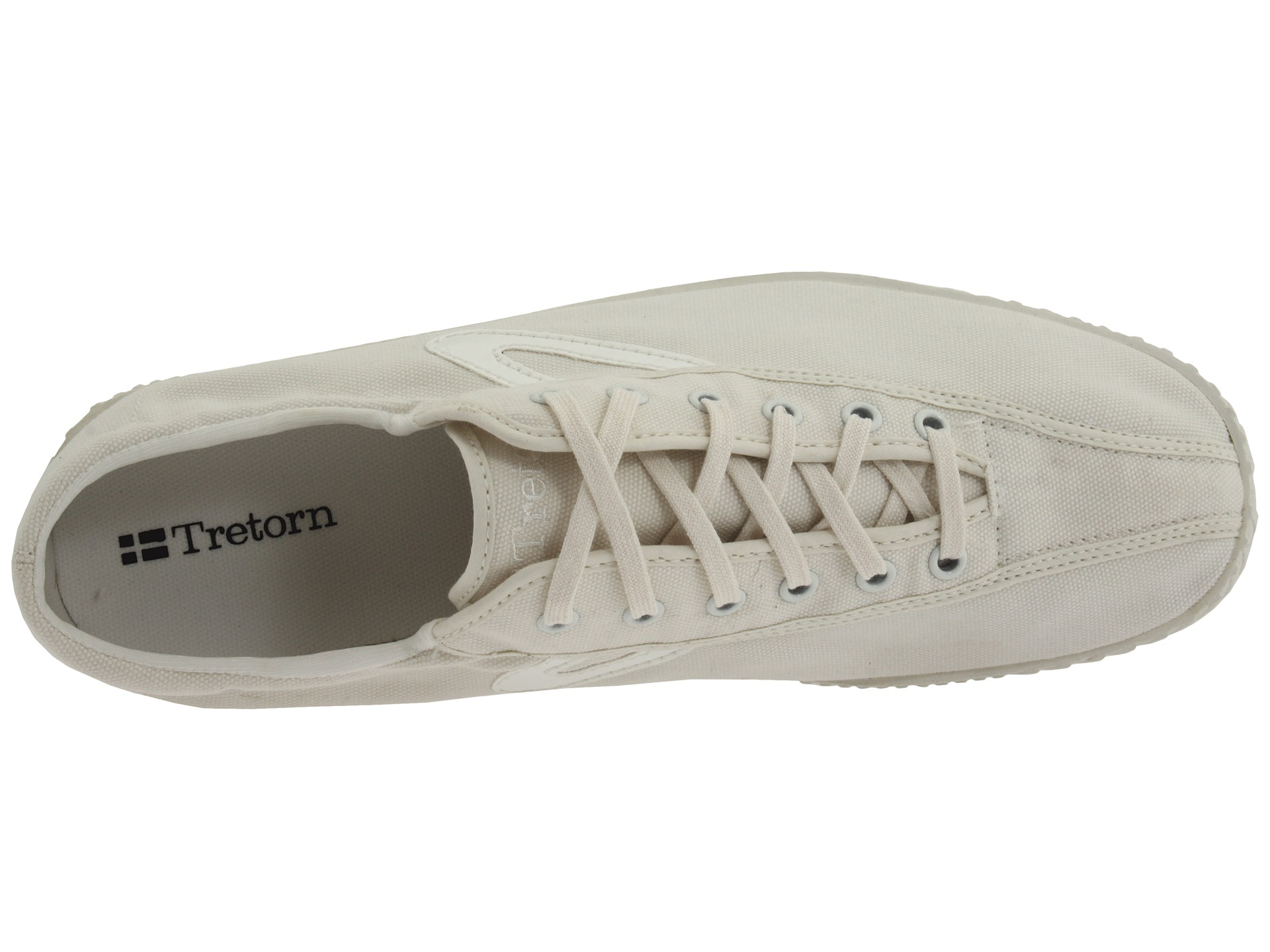 tretorn white canvas