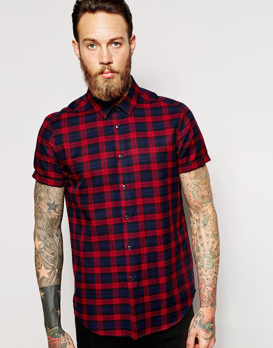 Short Sleeve Flannel Shirts For Men - South Park T Shirts