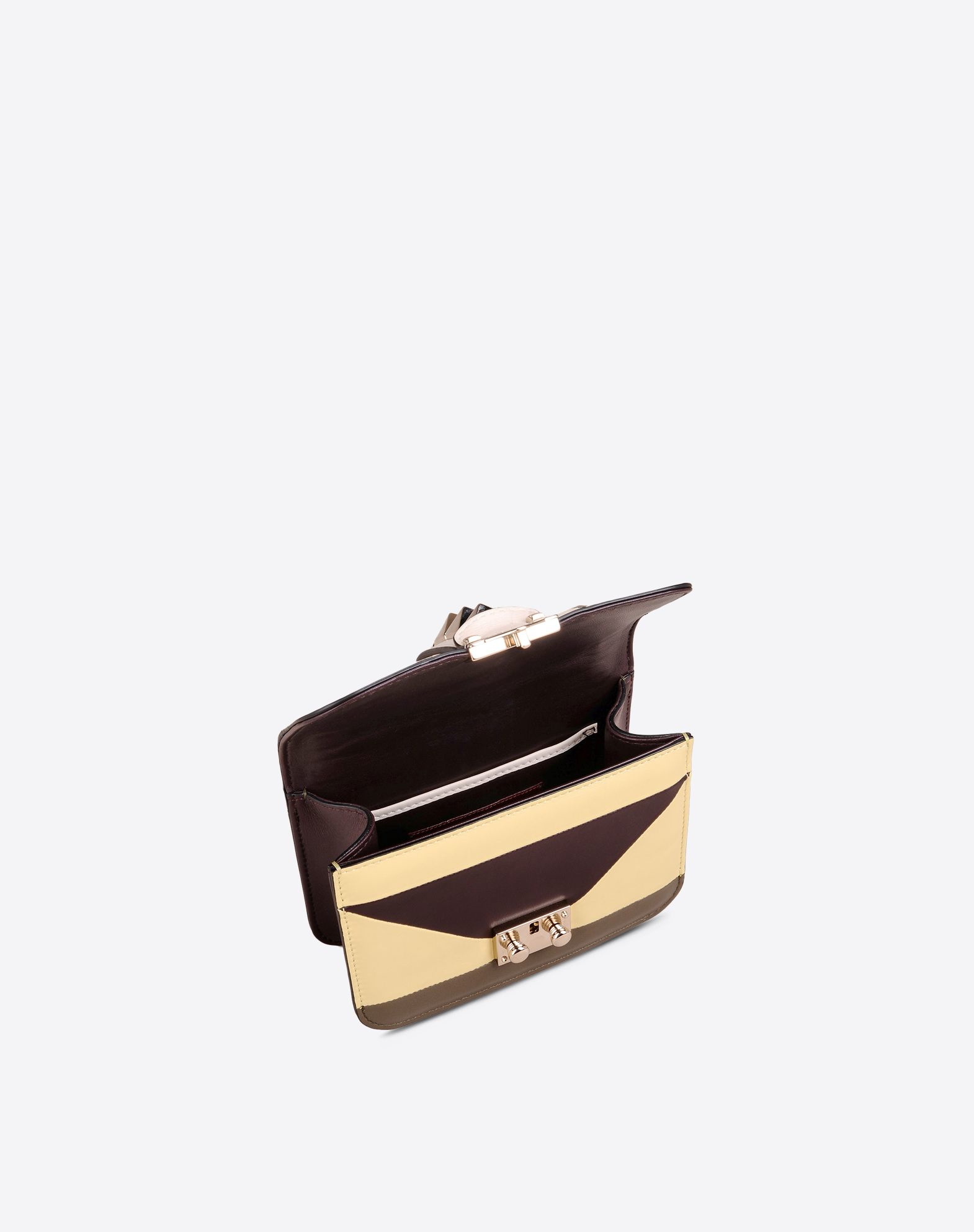 Valentino Mini Chain Shoulder Bag in Natural Lyst