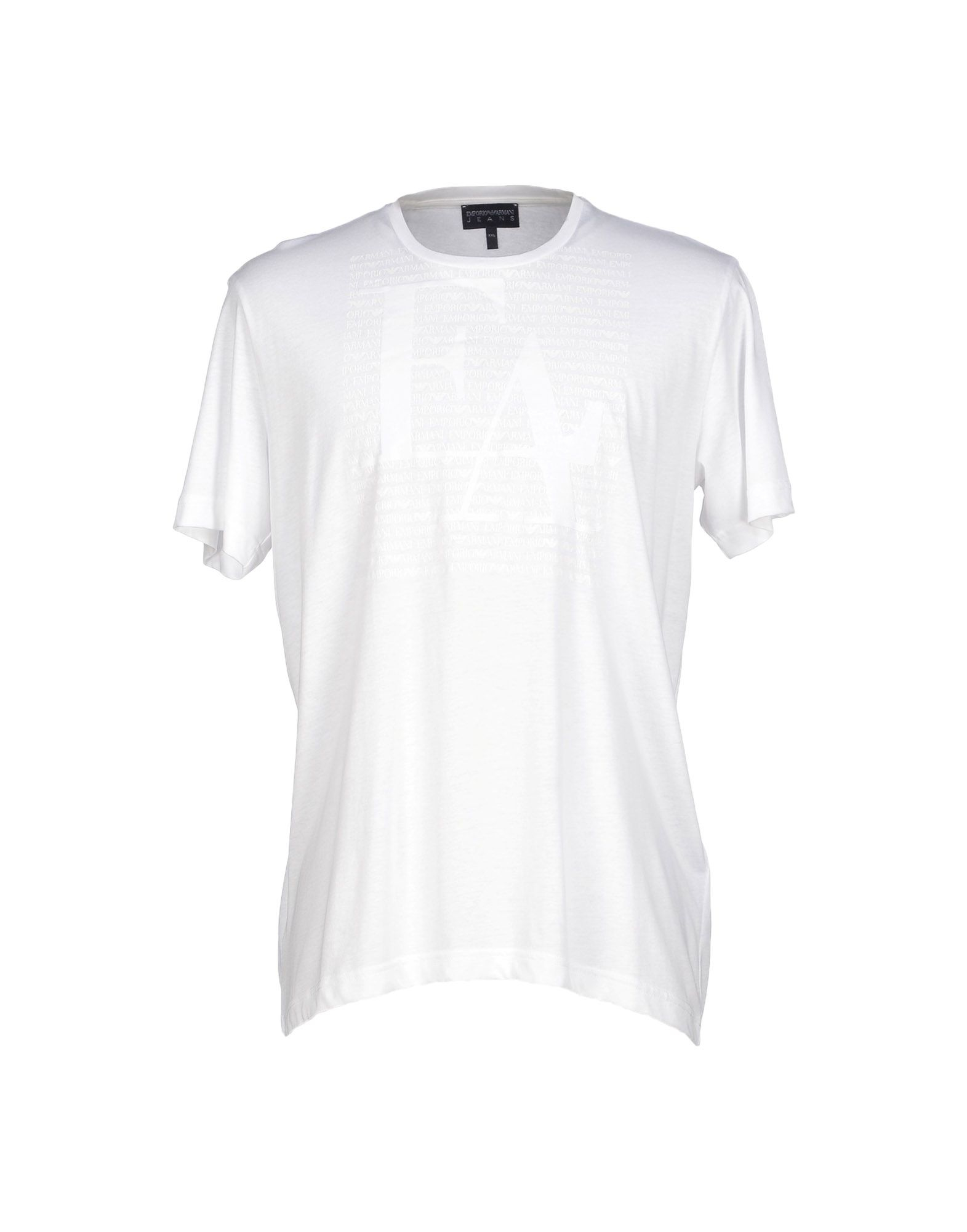 armani jeans t shirt white