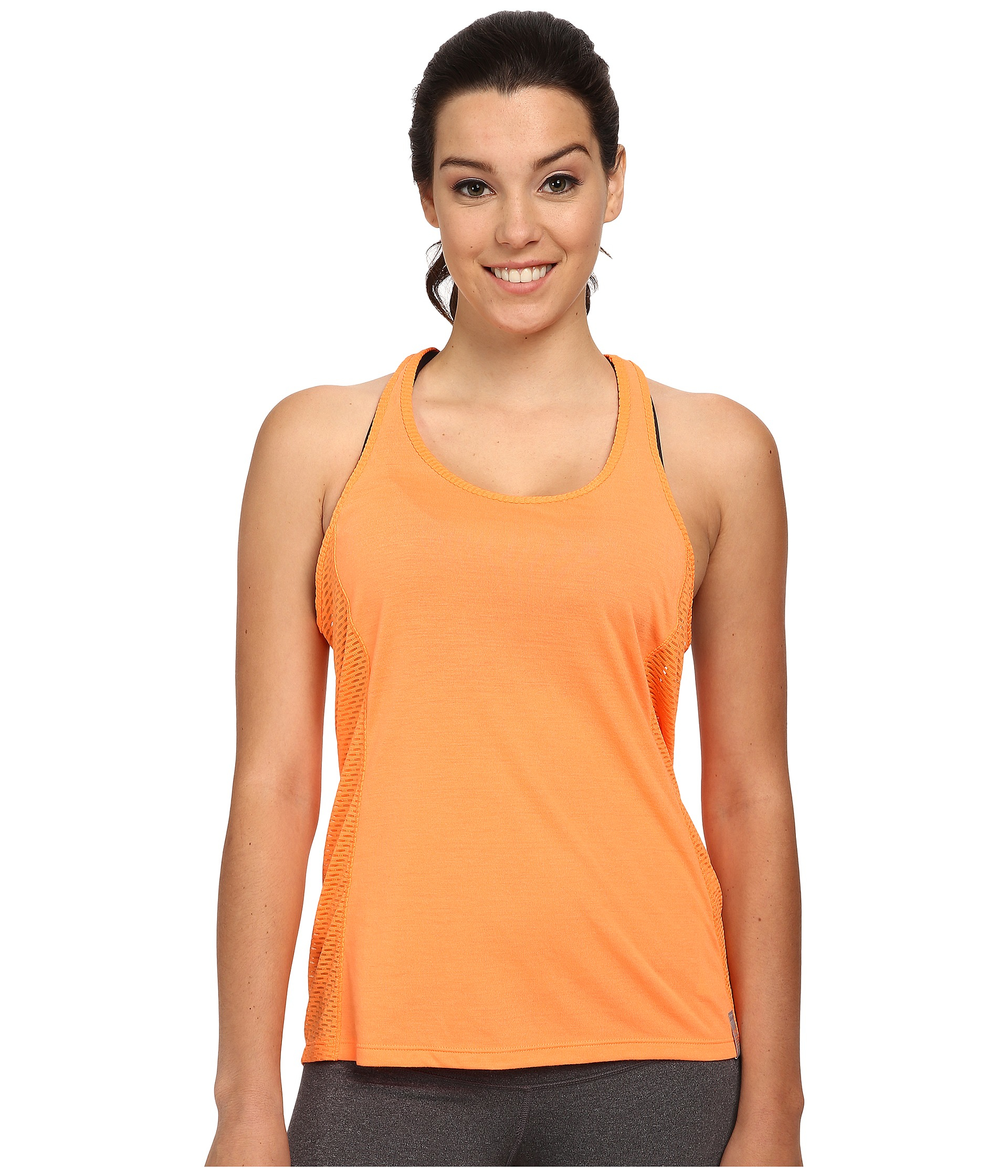 under armour orange tank top