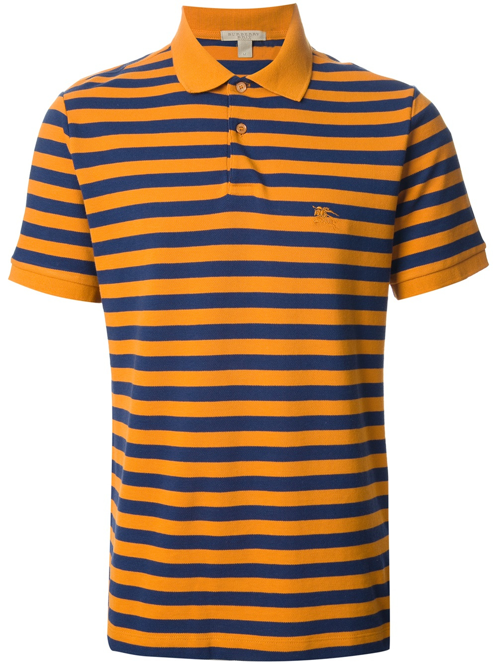 Lyst Burberry Brit Striped  Polo Shirt  in Blue for Men