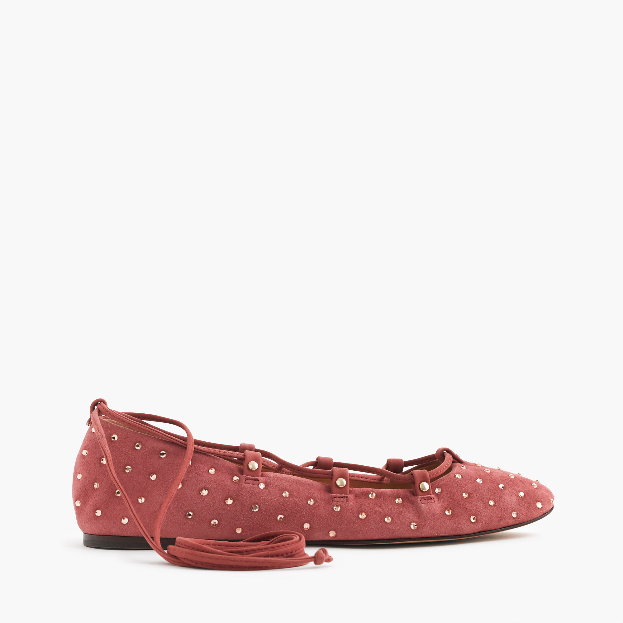plum colored flats
