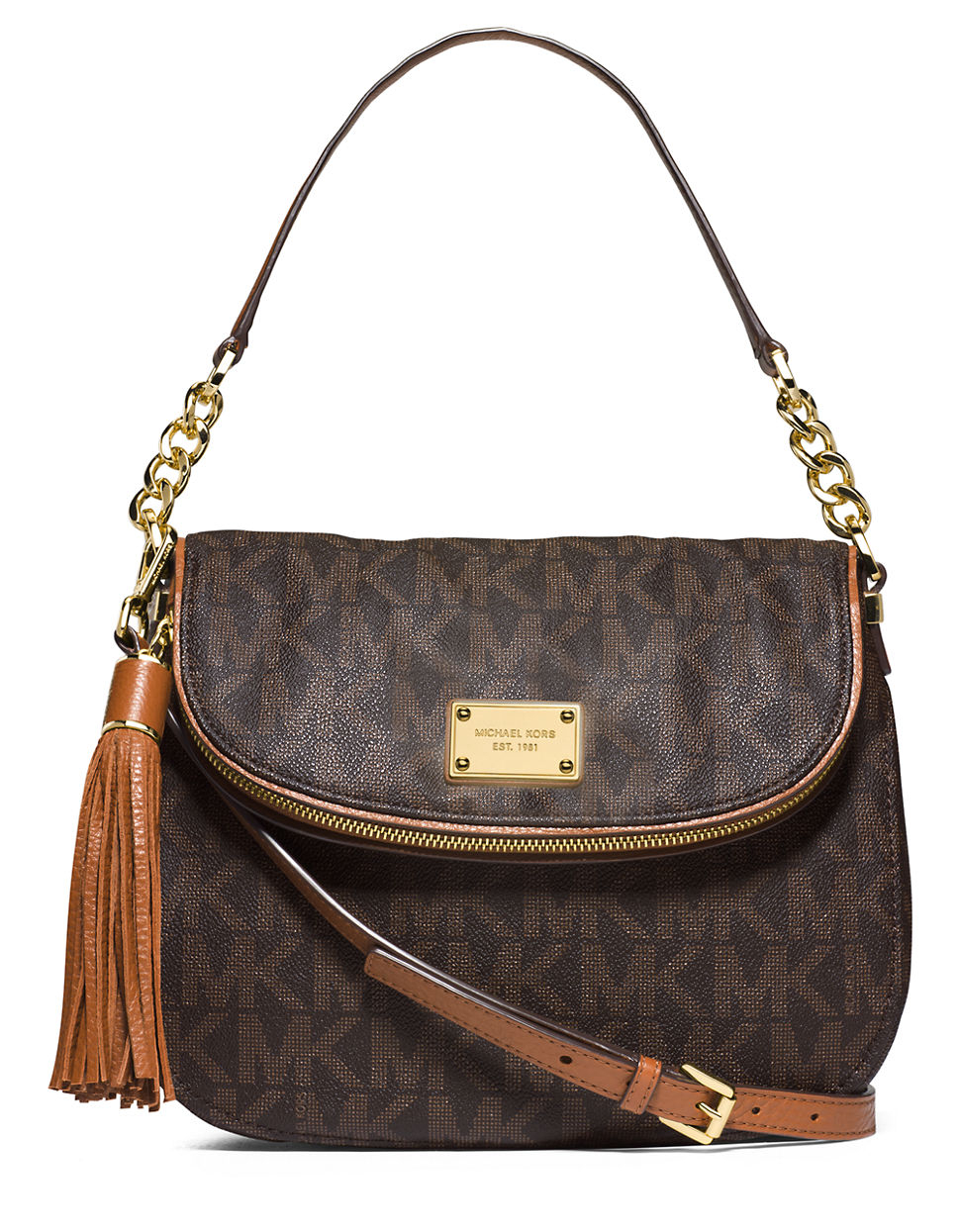 Michael michael kors Jet Set Item Medium Tassel Convertible Shoulder ...