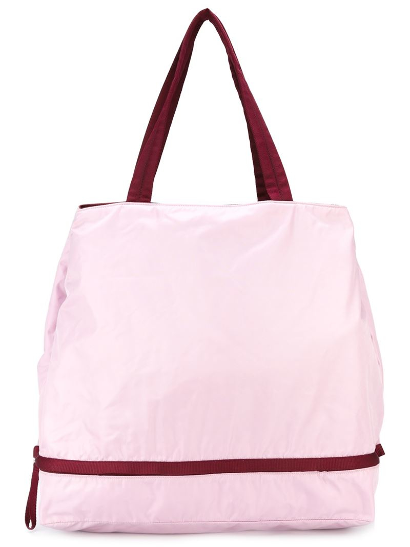 Prada Gym Bag in Pink (PINK \u0026amp; PURPLE) | Lyst  