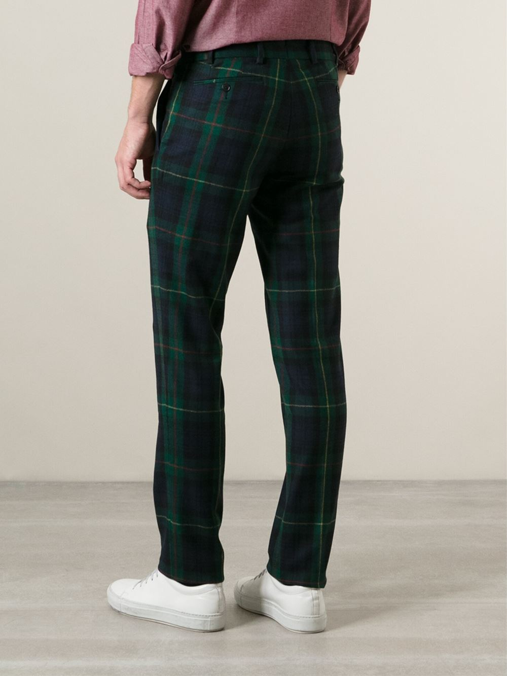 Ralph lauren Polo Slim Fit Hudson Trousers in Gray for Men | Lyst