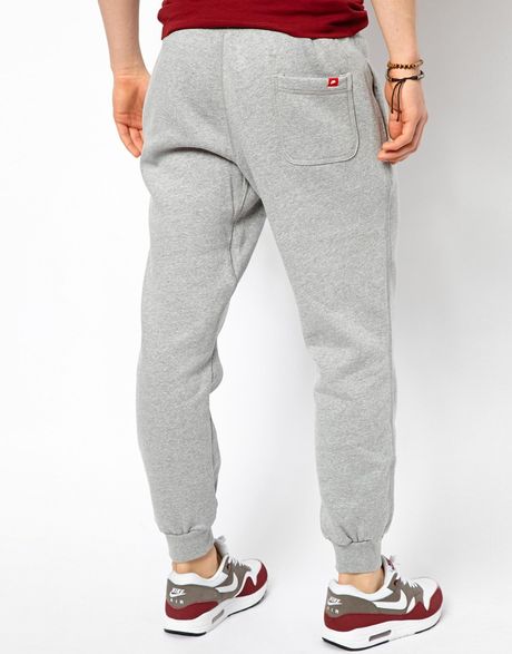 Nike Aw77 Cuffed Joggers in Gray for Men (Grey) | Lyst