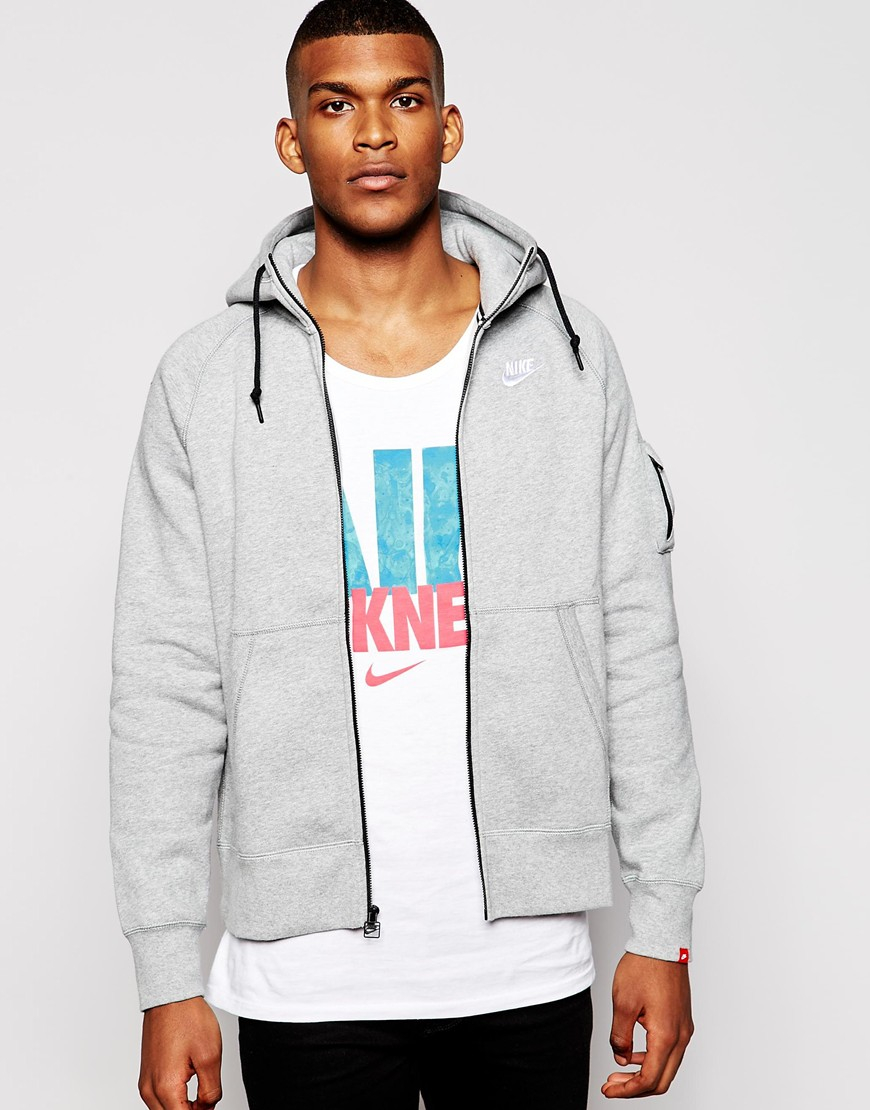 Nike Air Pullover Nike Aw77 Hoodie With Arm Pocket