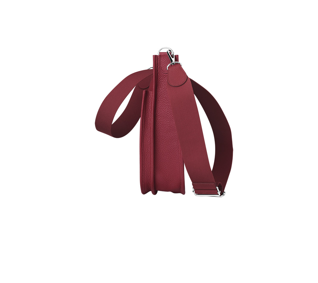 hermes evelyne bag red