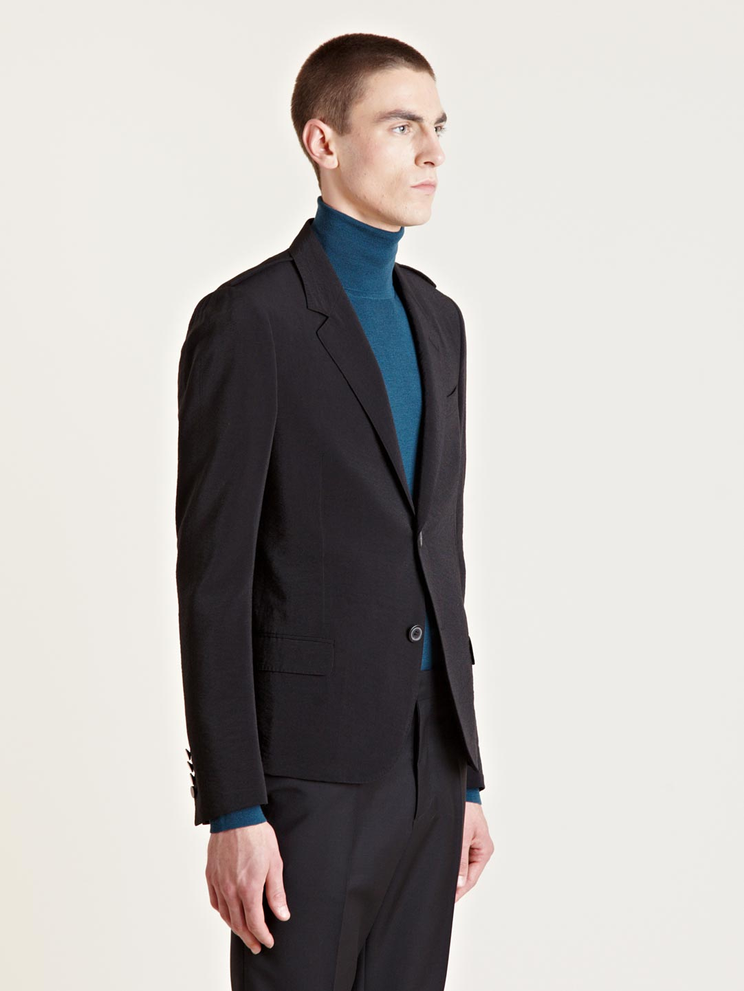 mens black lanvins