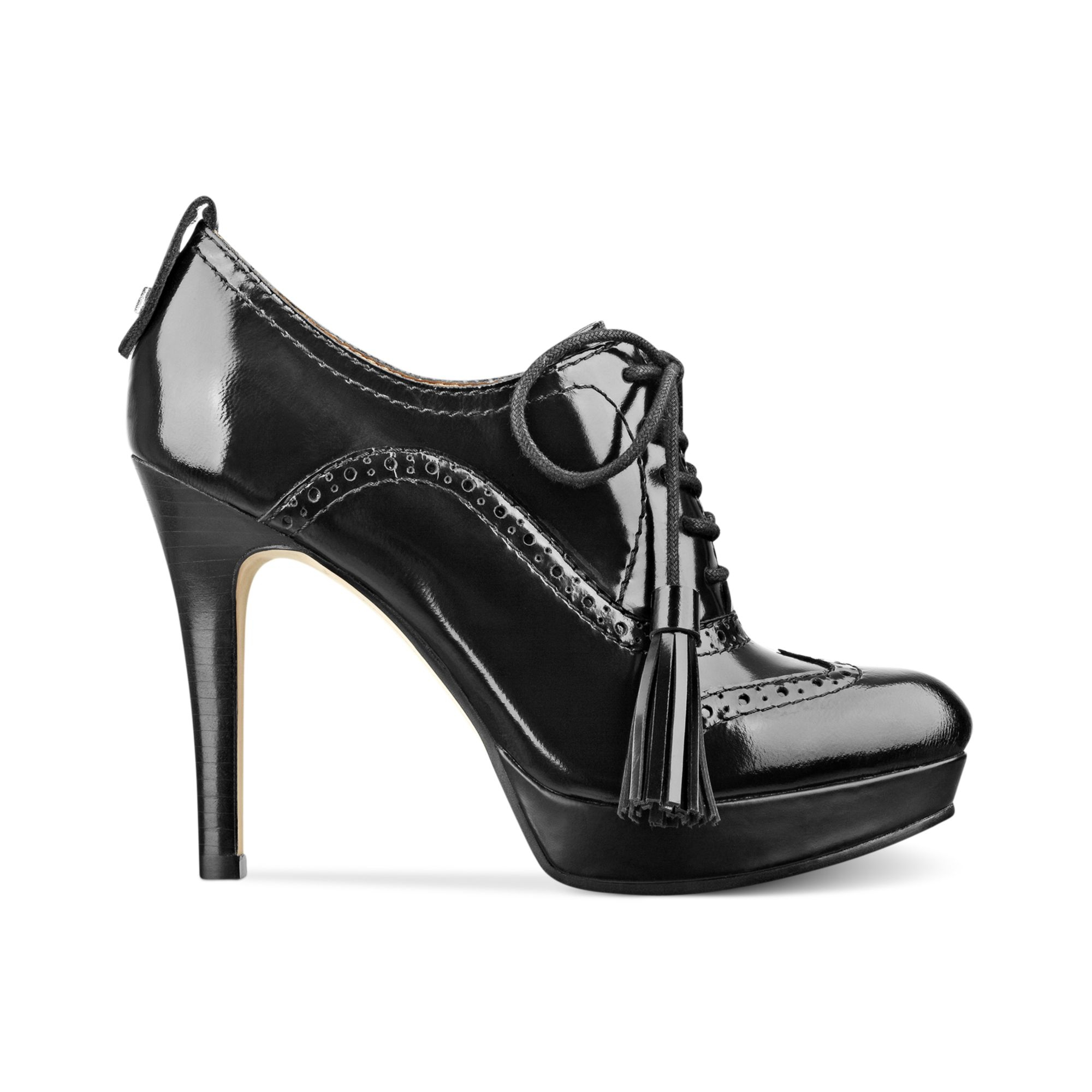 Lyst - Tommy Hilfiger Brinley Platform Shooties in Black