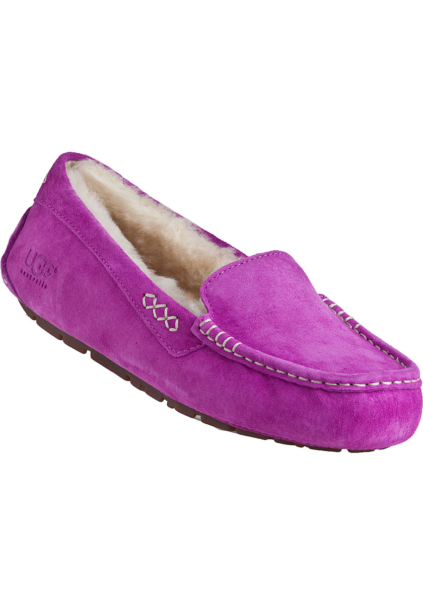 Lyst UGG Ansley Slipper Cactus Flower Suede in Purple