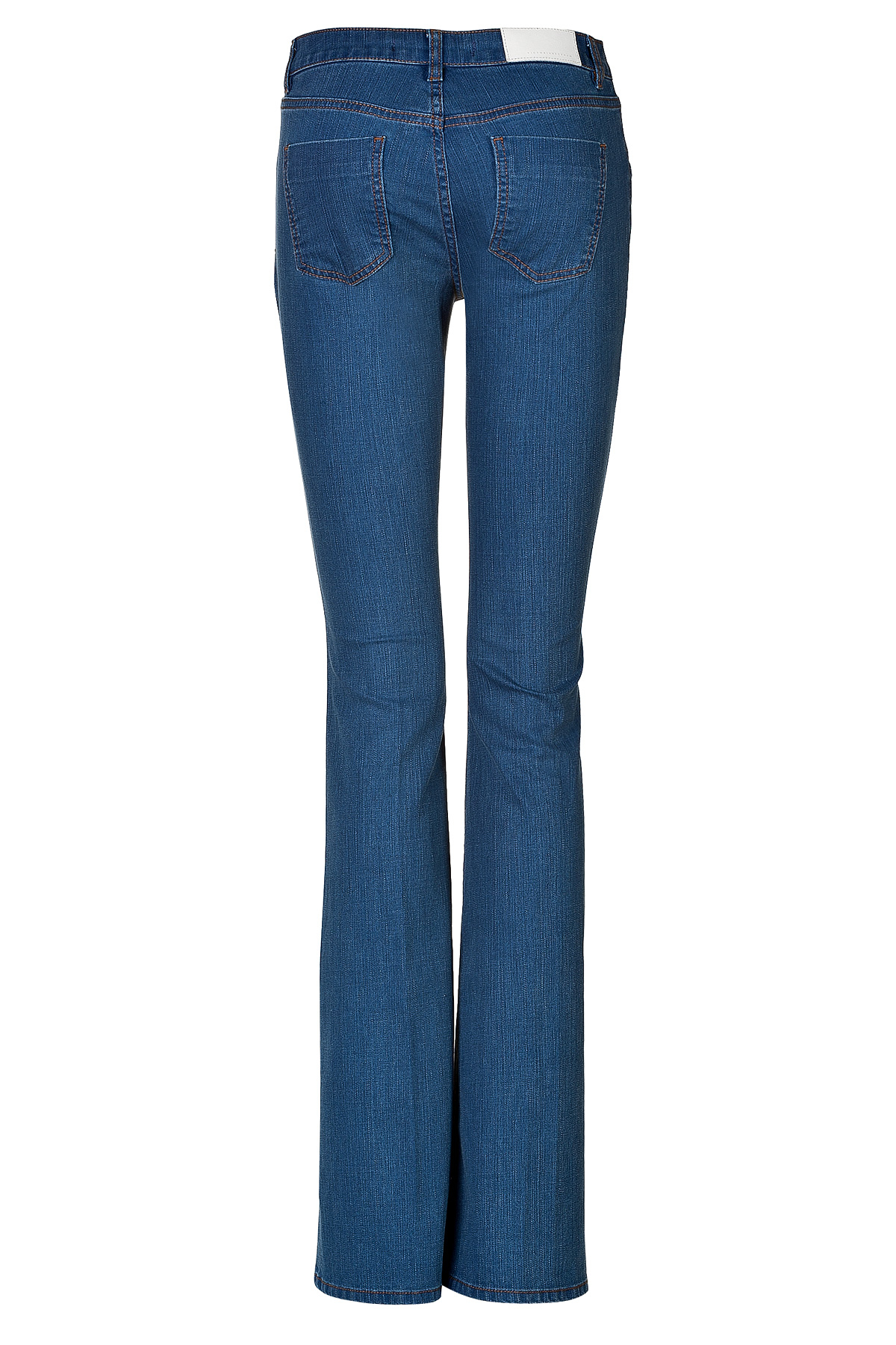 Lyst - Victoria Beckham Flared Jeans - Blue in Blue