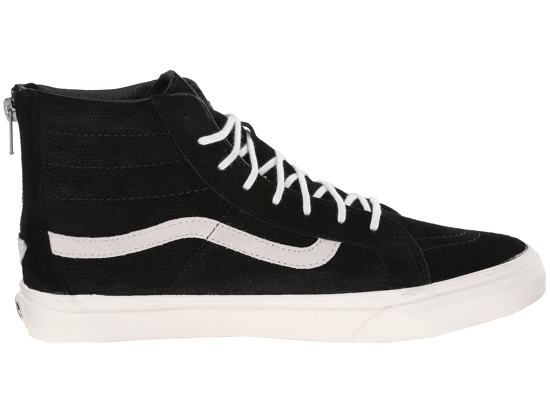 Unisex Lizard Emboss SK8-Hi Slim Zip Sneaker Unisex Lizard Emboss SK8-Hi Slim Zip Sneaker
