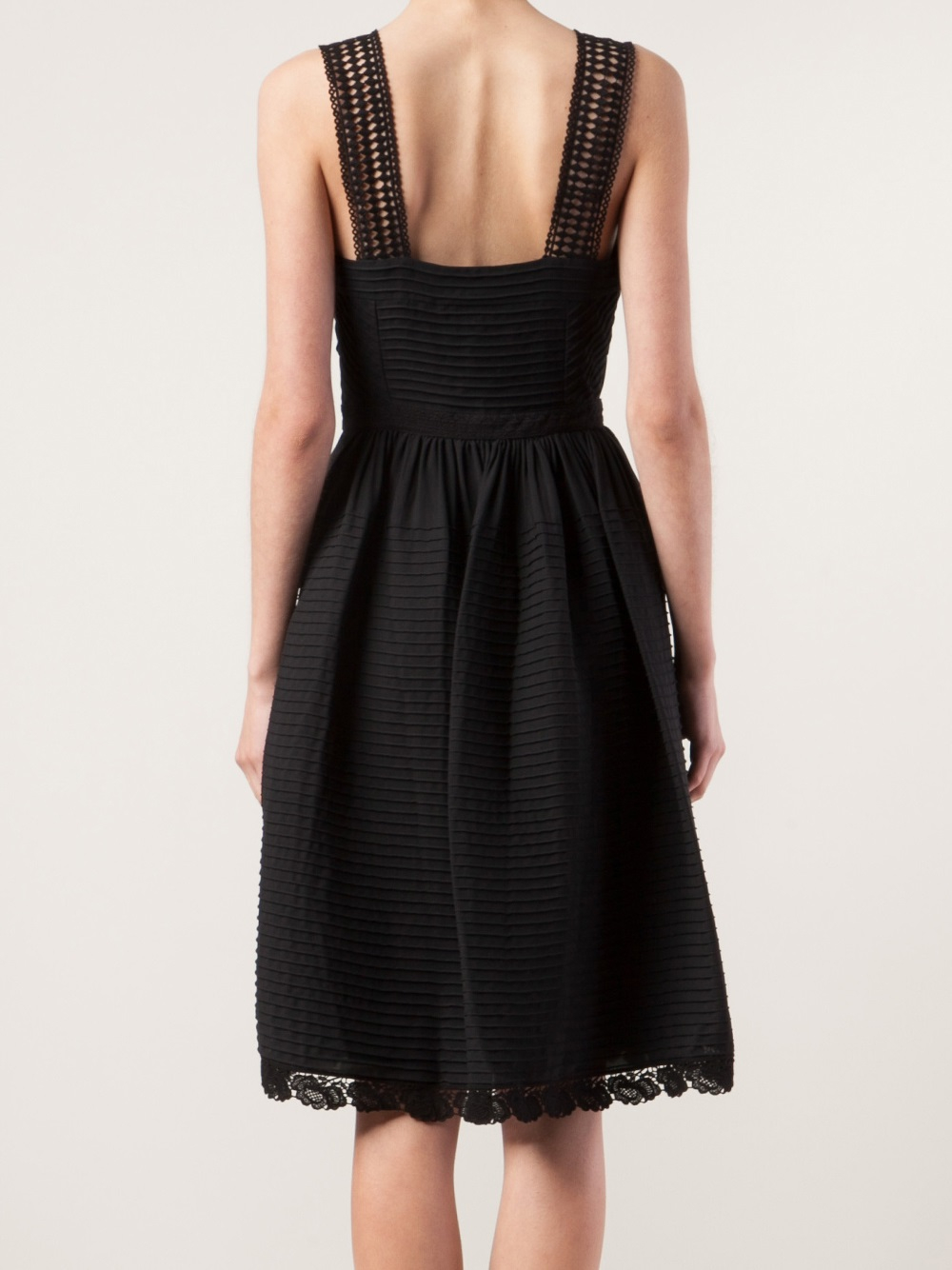 temperley black dress