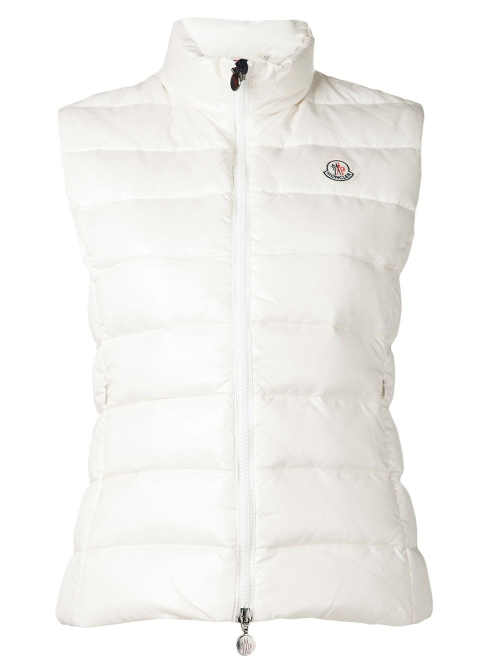 moncler white vest moncler white vest