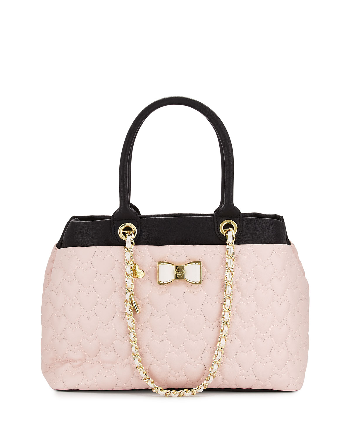 Lyst Betsey Johnson Be My Bow Per Tote Bag In Pink Gallery
