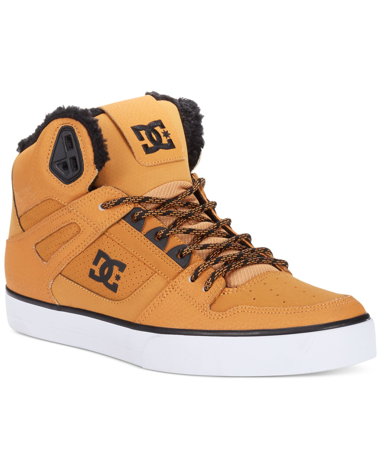 Lyst Dc  Shoes  Spartan Hi Wc Wnt Sherpa Lined Sneakers  in 