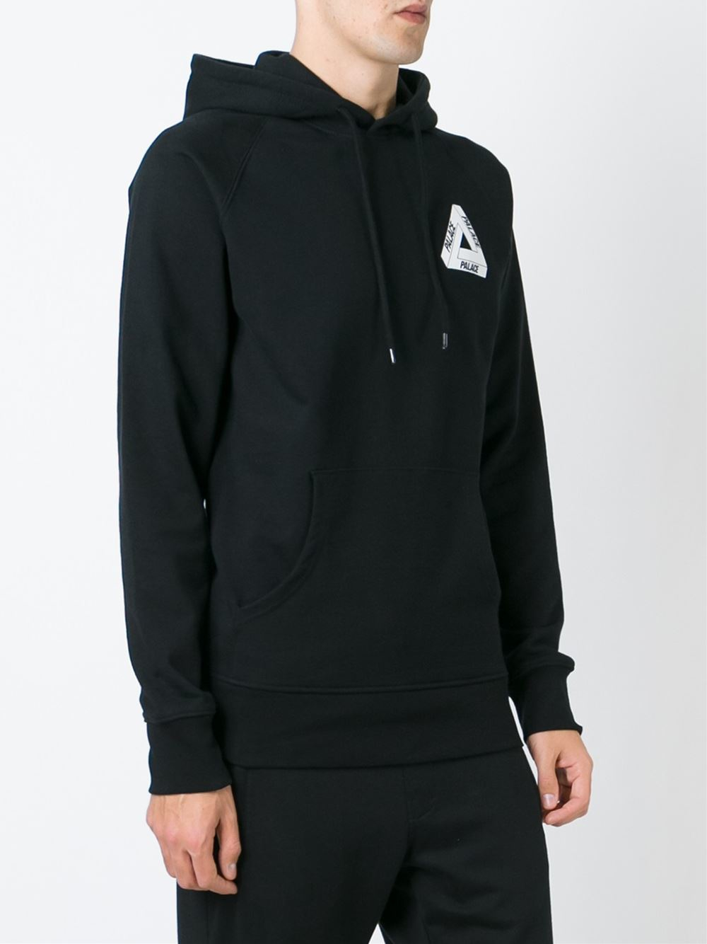 Lyst - Palace Back Logo Print Hoodie in Black for Men