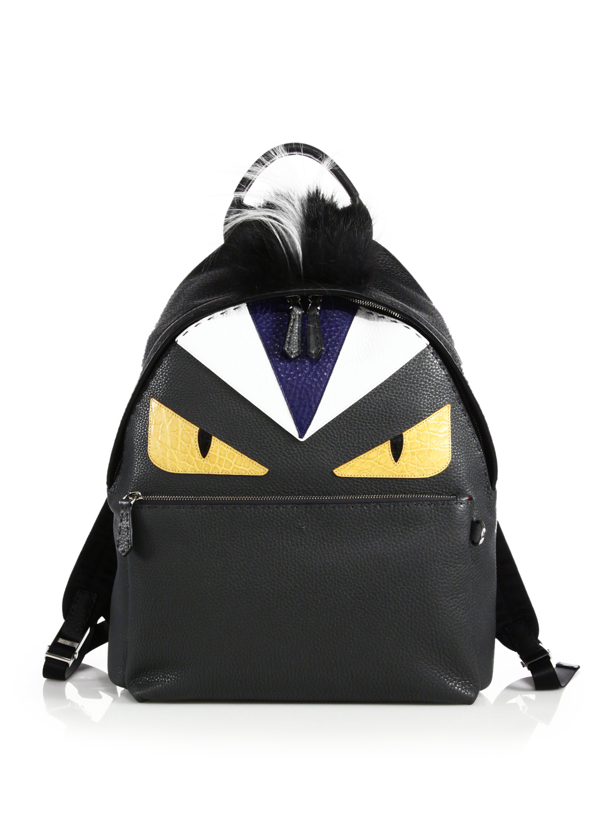 fendi monster mini backpack