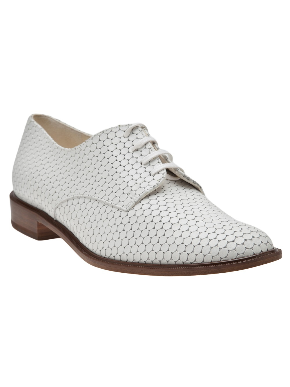 Robert Clergerie Jasg Oxford in White | Lyst