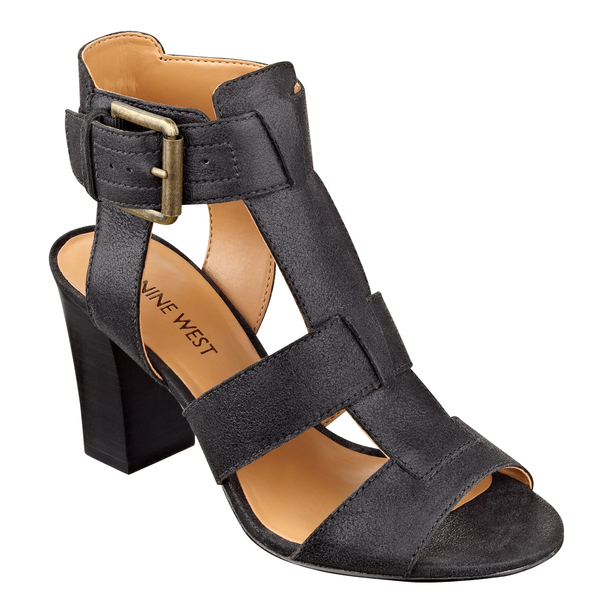 Lyst - Nine West Jerianne Sandal in Black