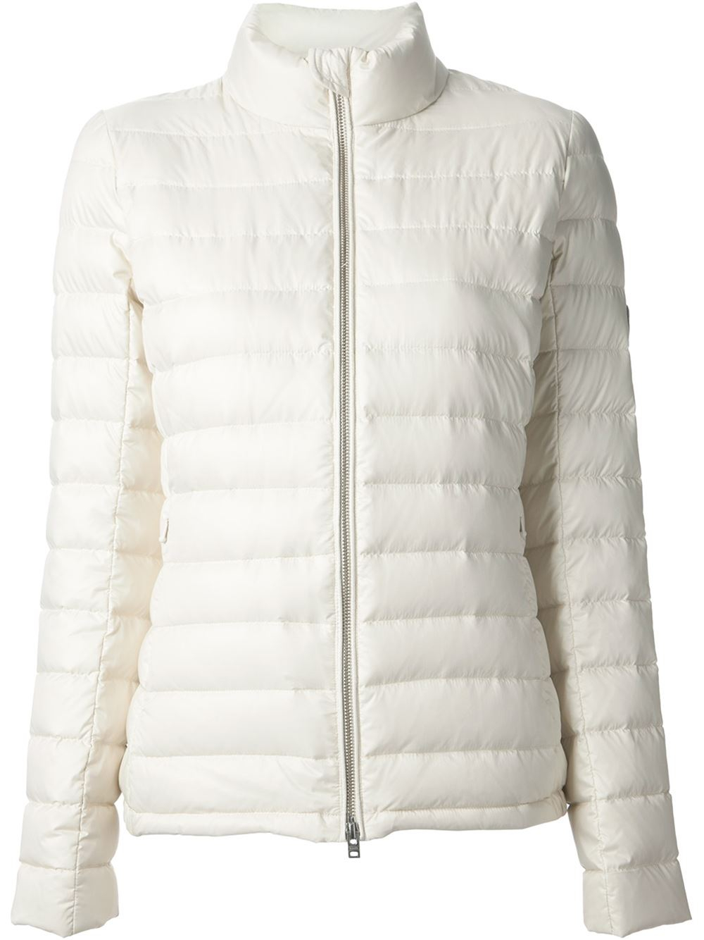 Lyst - Closed Padded Jacket in White