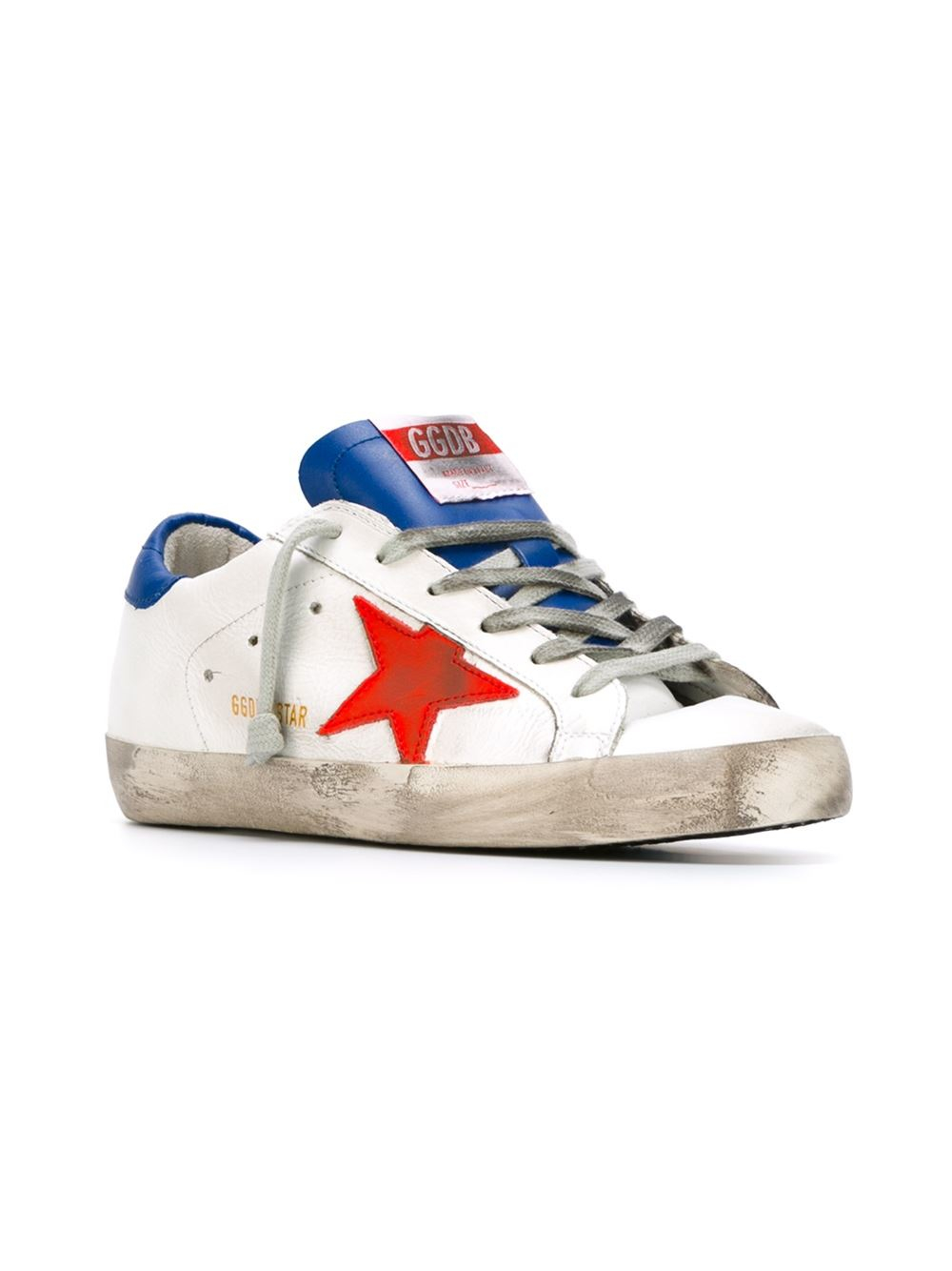 Golden goose deluxe brand Superstar Leather Low-Top Sneakers in White