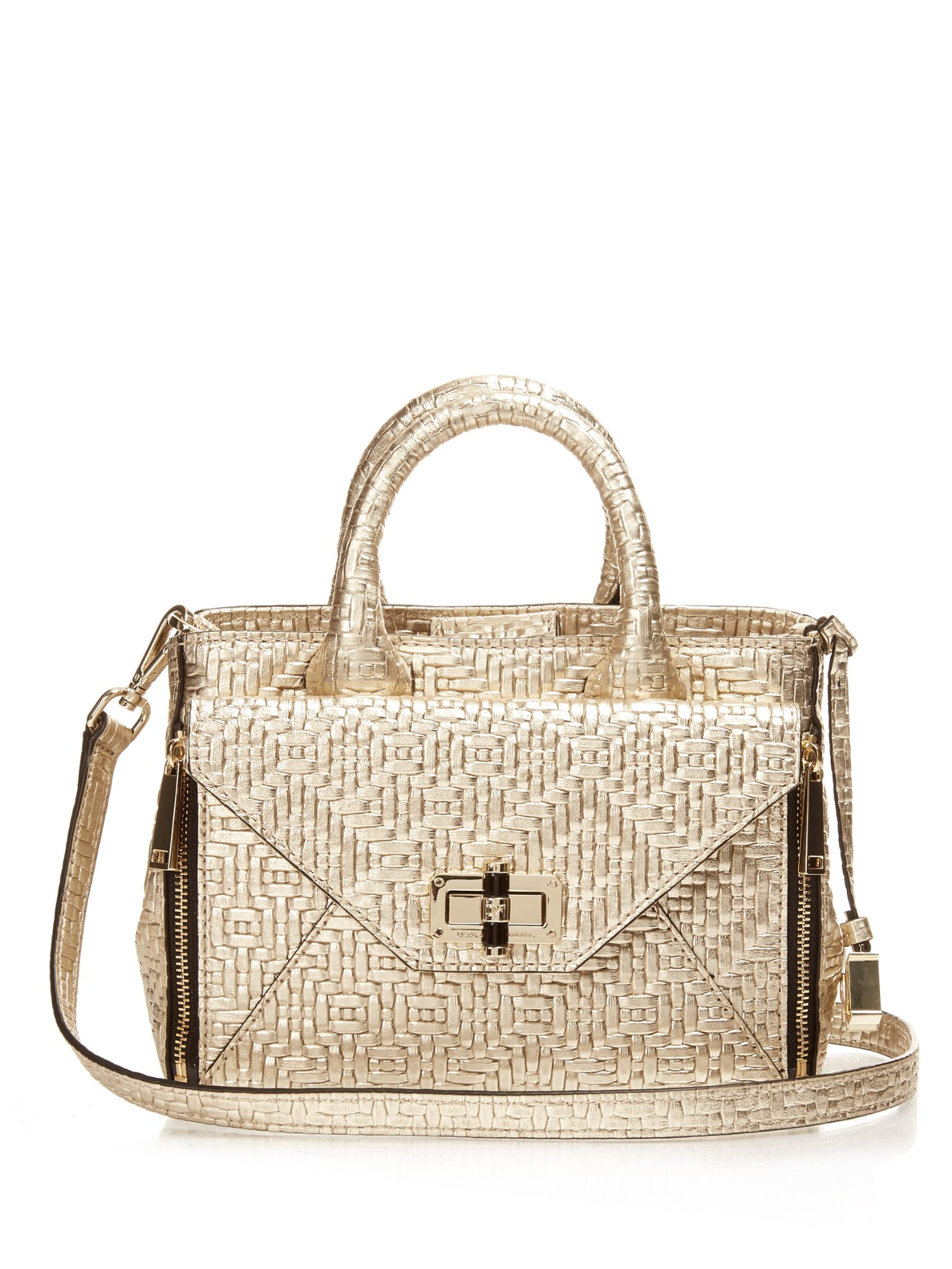 Lyst Diane Von Furstenberg 440 Gallery Mini Secret Agent Cross Gallery
