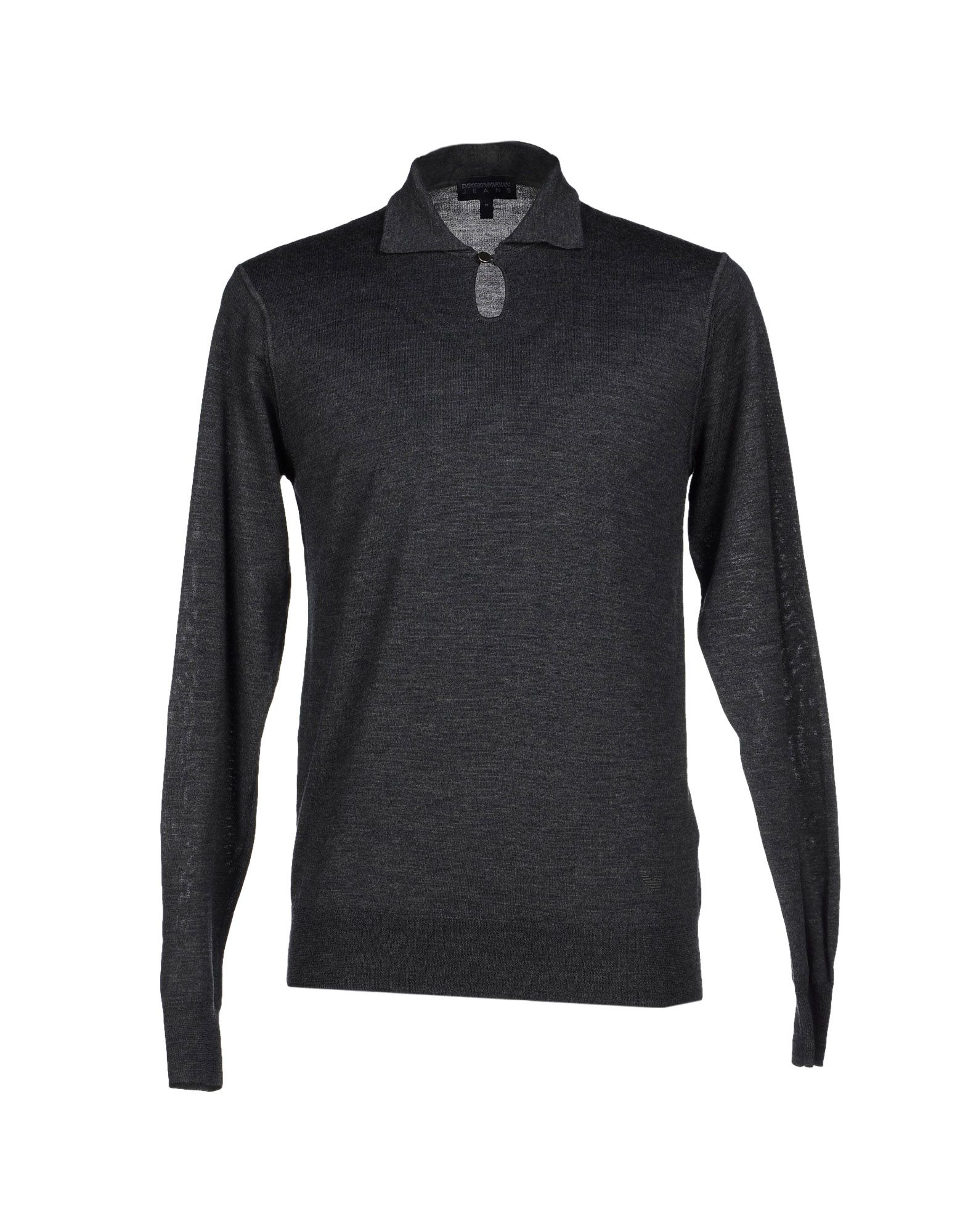 Emporio armani Sweater in Gray for Men | Lyst