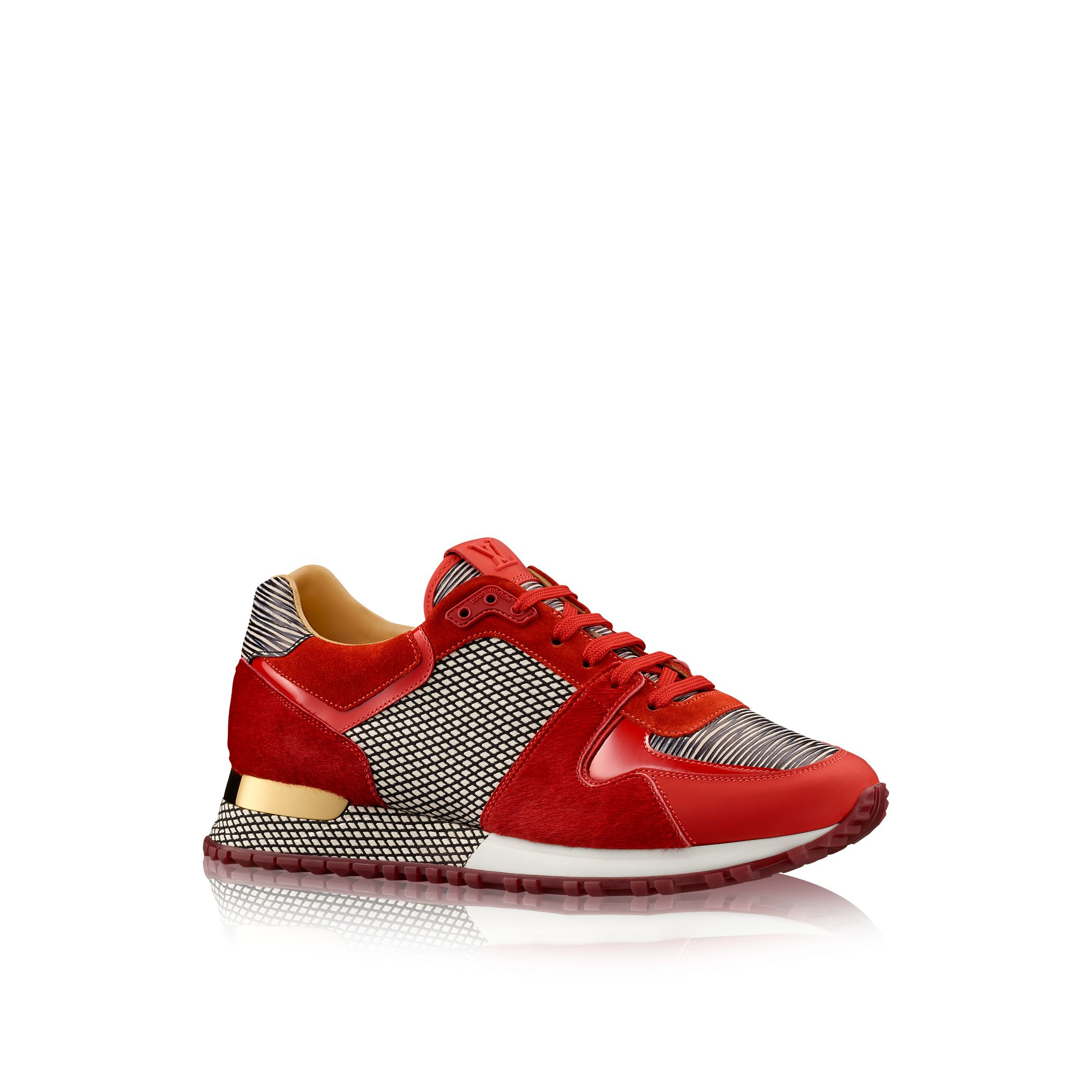 Louis Vuitton Run Away Sneaker in Gray (ROUGE) | Lyst