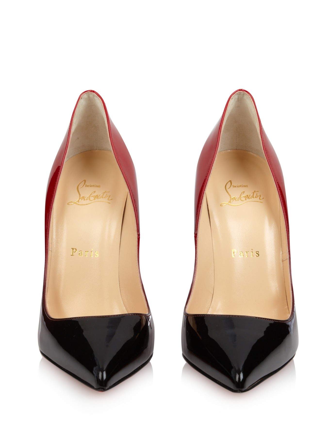 us replica cl shoes - Christian louboutin Pigalle Follies Ombr Pumps in Black (BLACK ...