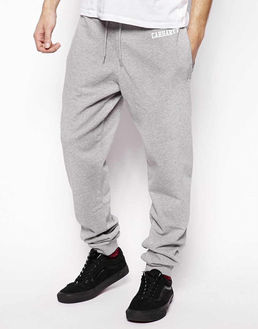 Carhartt College Sweatpants in Gray for Men | Lyst