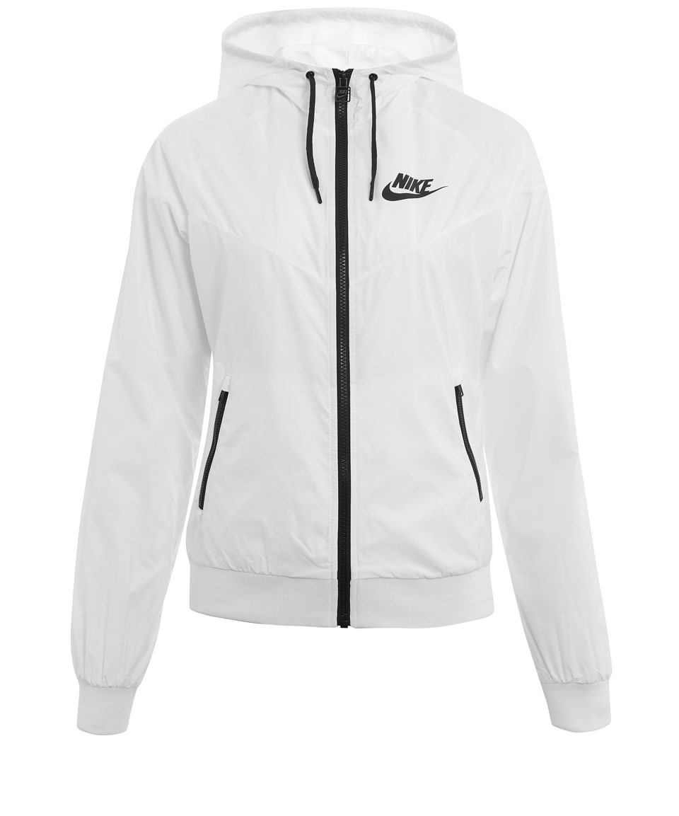 Lyst Nike White Windrunner Jacket in White