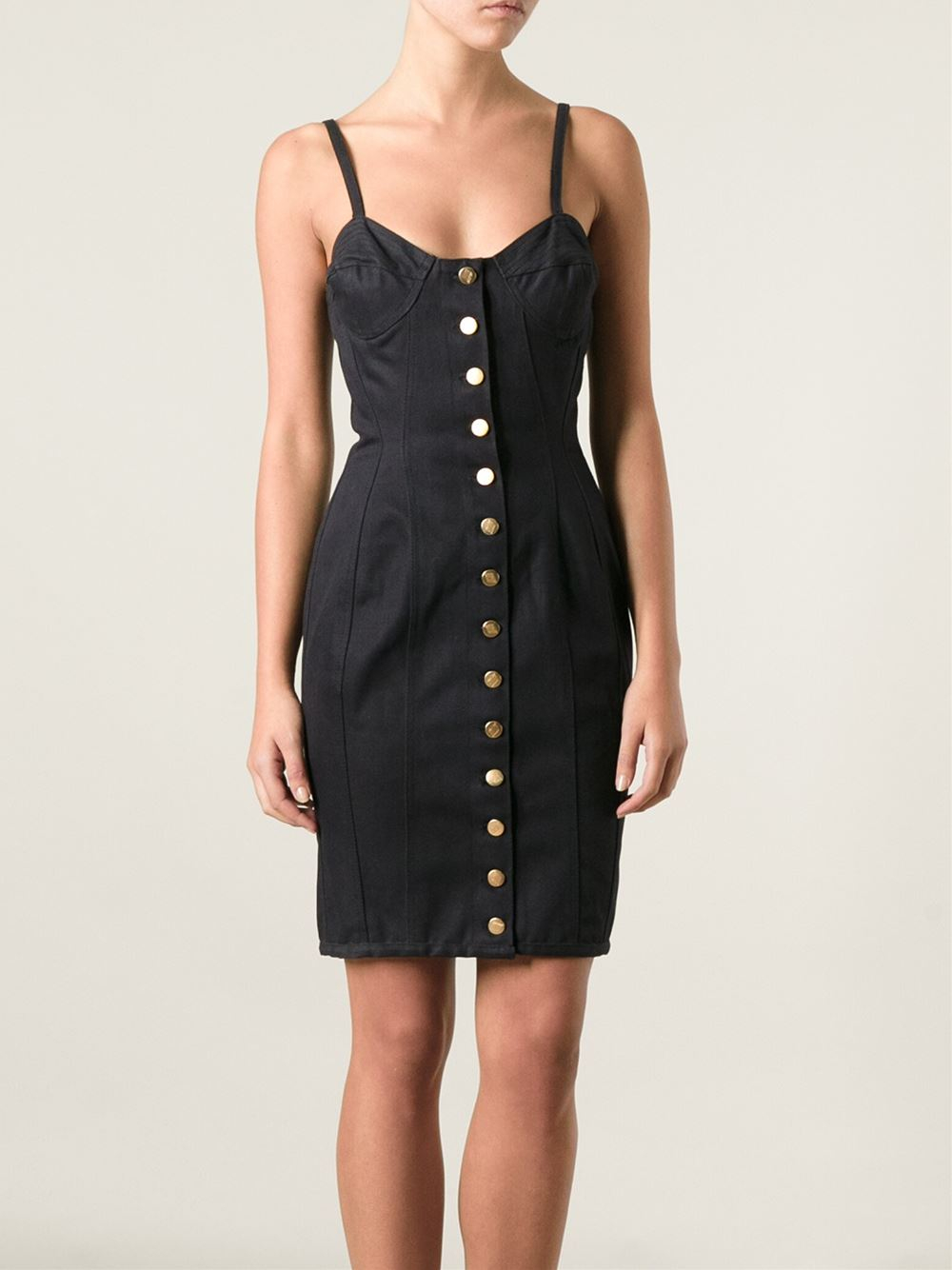 Jean Paul Gaultier 'Junior Gaultier' Corset Dress in Blue - Lyst