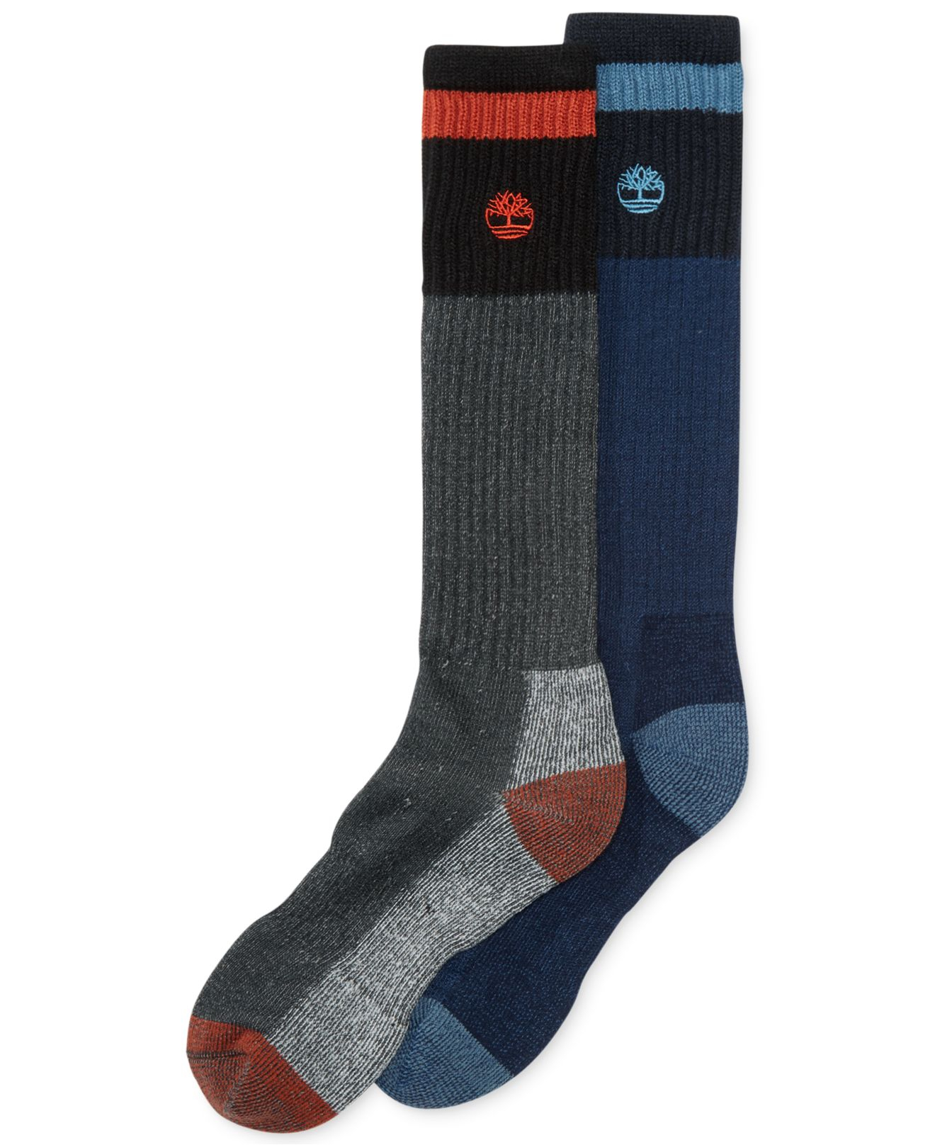 Lyst - Timberland Men's Merino Wool Boot Socks 2-pack in Gray for Men