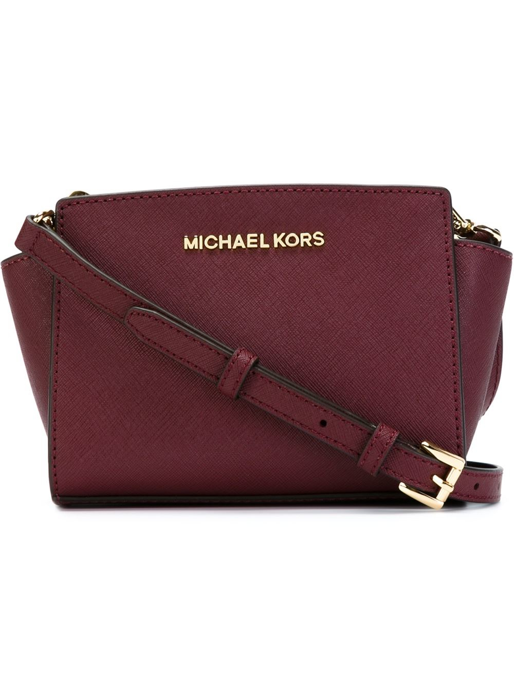 Lyst - Michael Michael Kors Mini Selma Crossbody Bag in Red