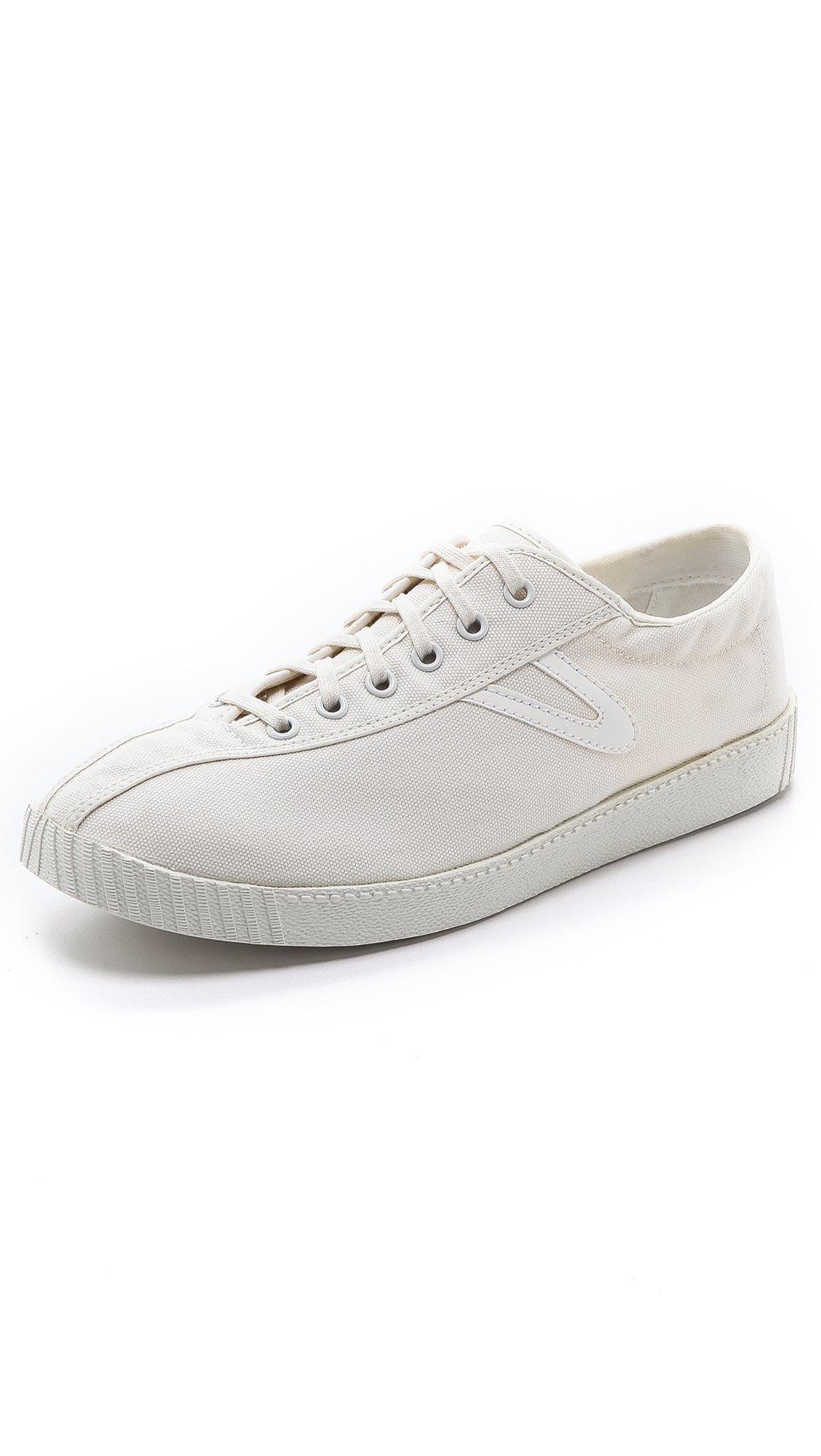 Tretorn Nylite Canvas Sneakers in White for Men (White/White) | Lyst