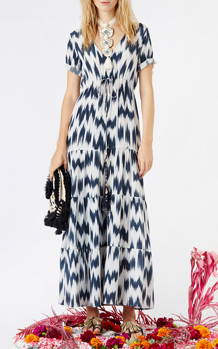 Figue Kalila Dress In Blue Lyst figue kalila dress in blue lyst