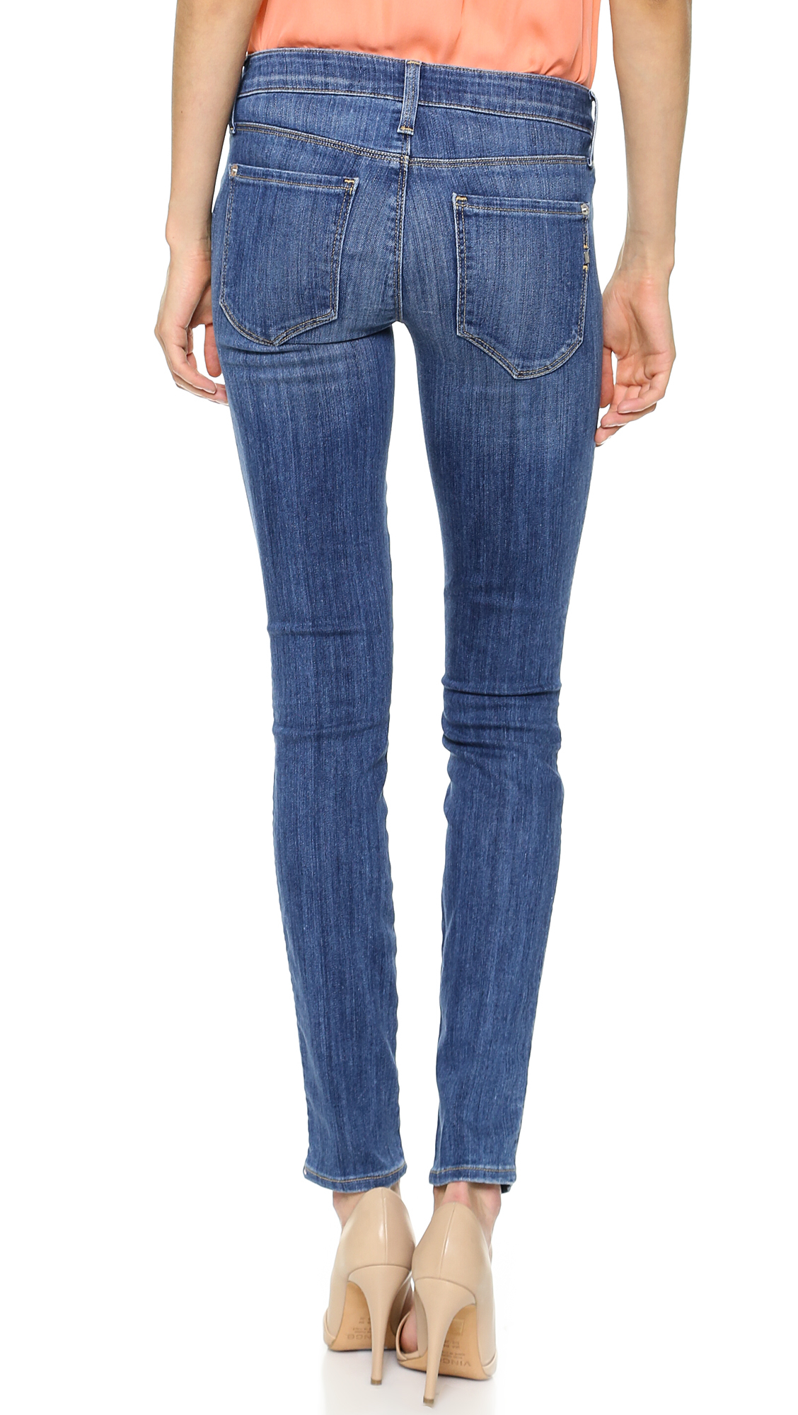 Lyst - Genetic Denim Shya Skinny Jeans - Complex in Blue
