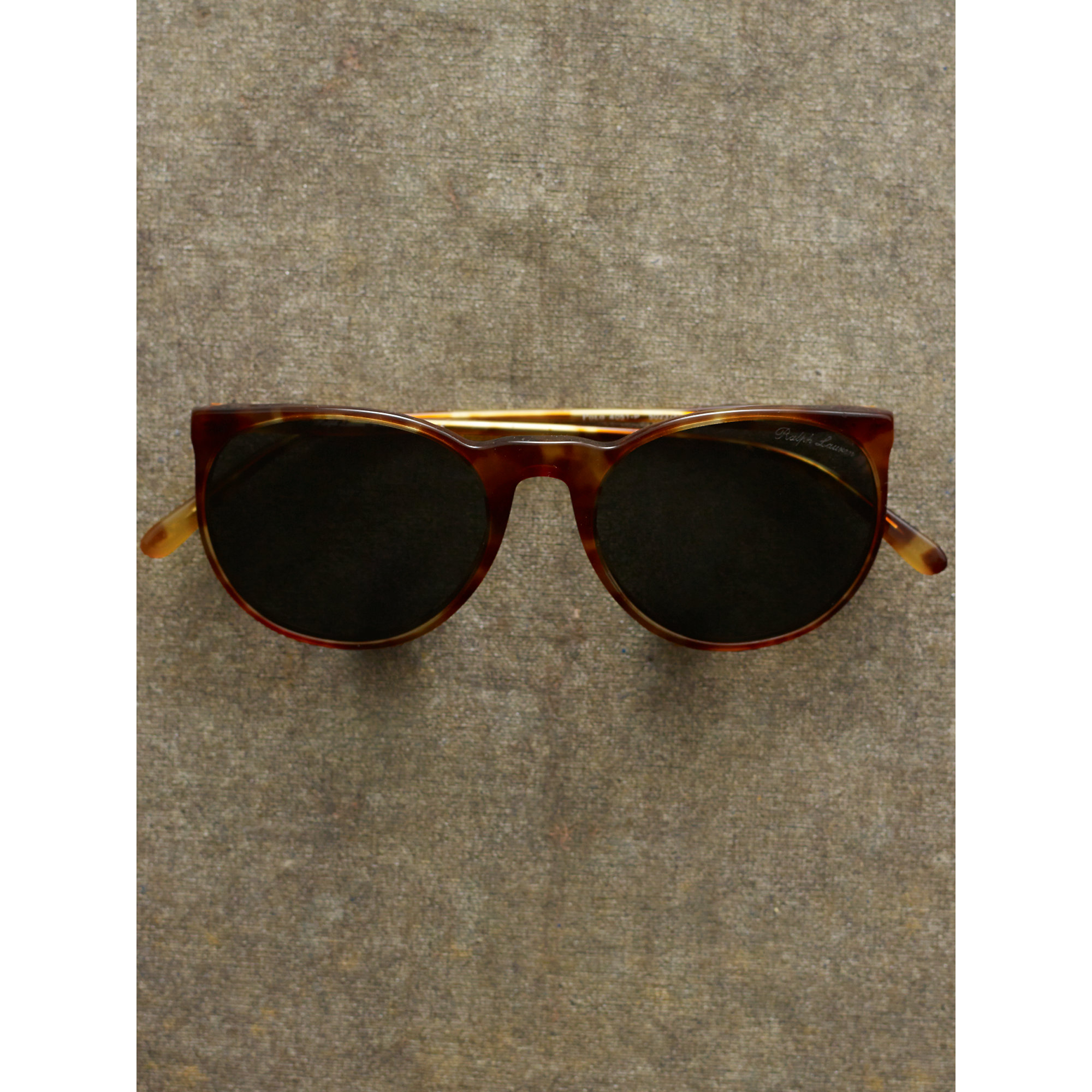 Polo Ralph Lauren Round Sunglasses In Brown For Men Tortoise Lyst 