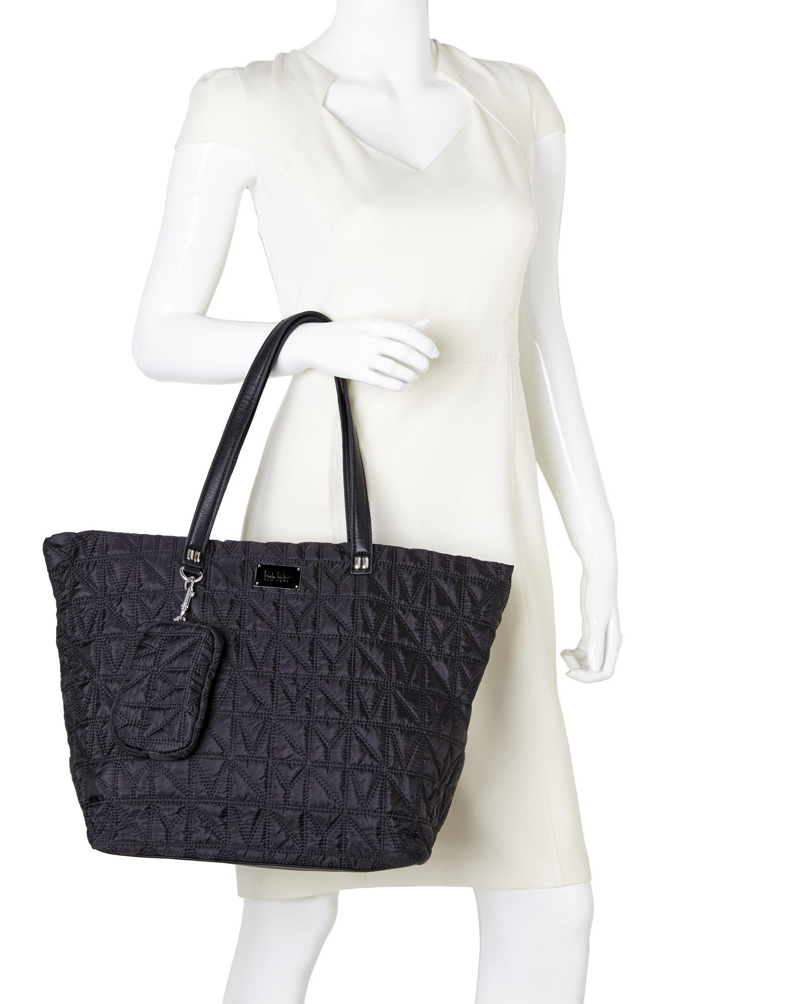Lyst Nicole Miller Black City Life Tote In Gallery