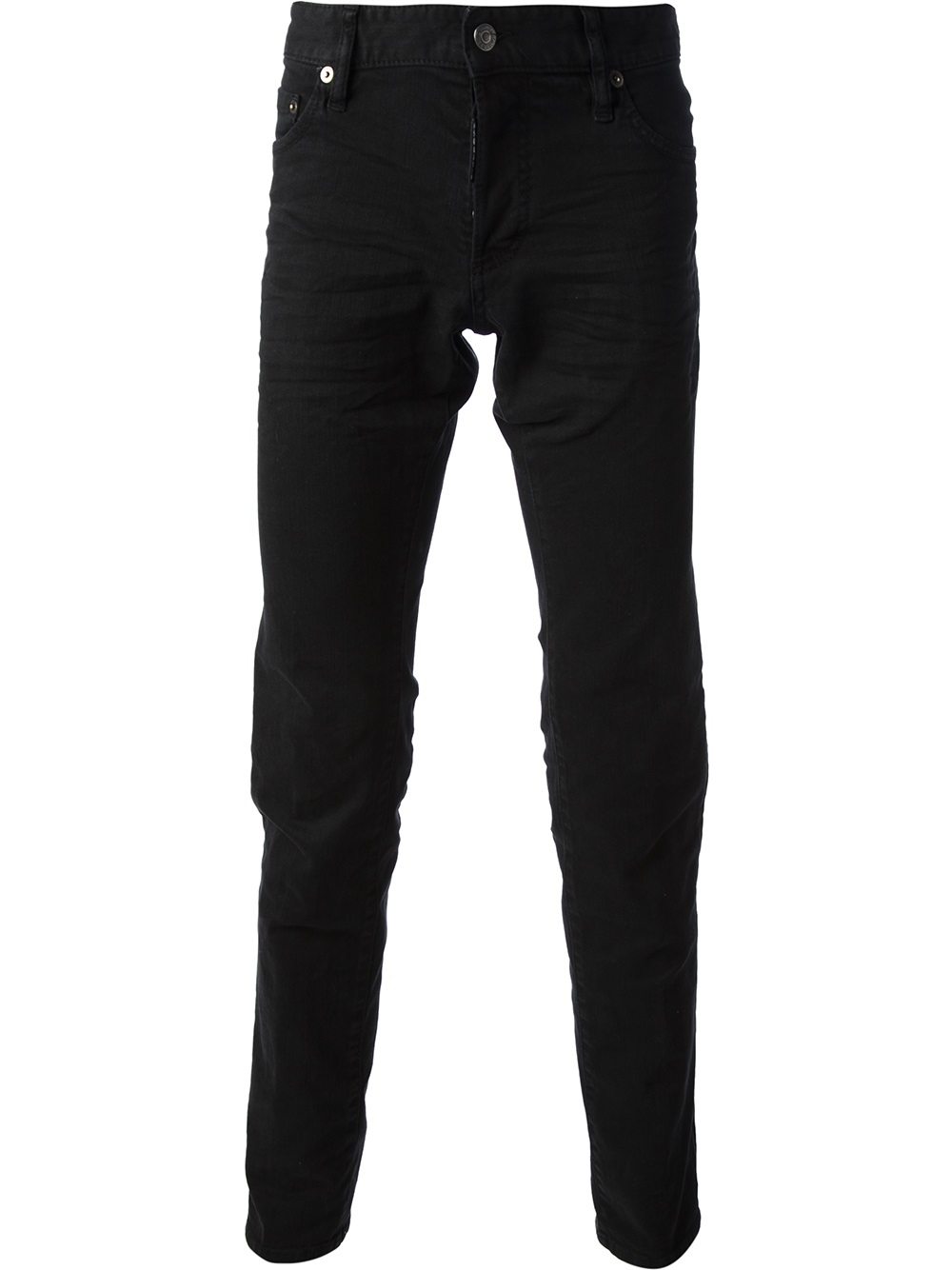 black slim fit jeans