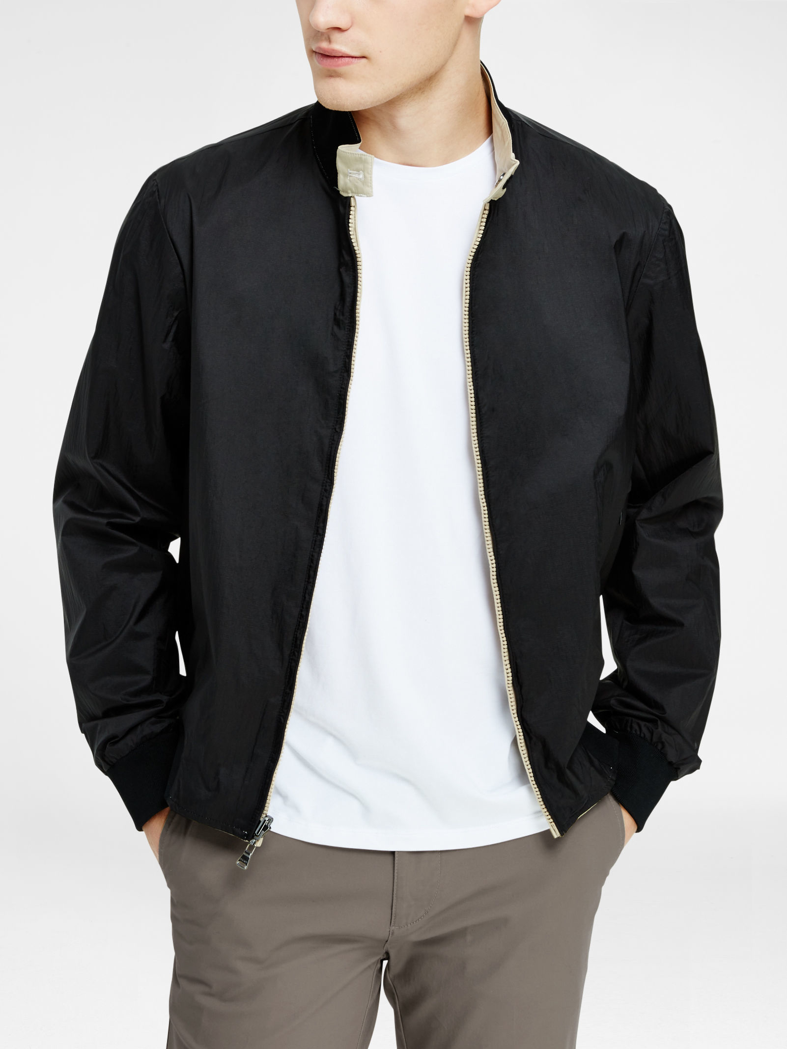 Download Lyst - Dkny Reversible Harrington Jacket for Men