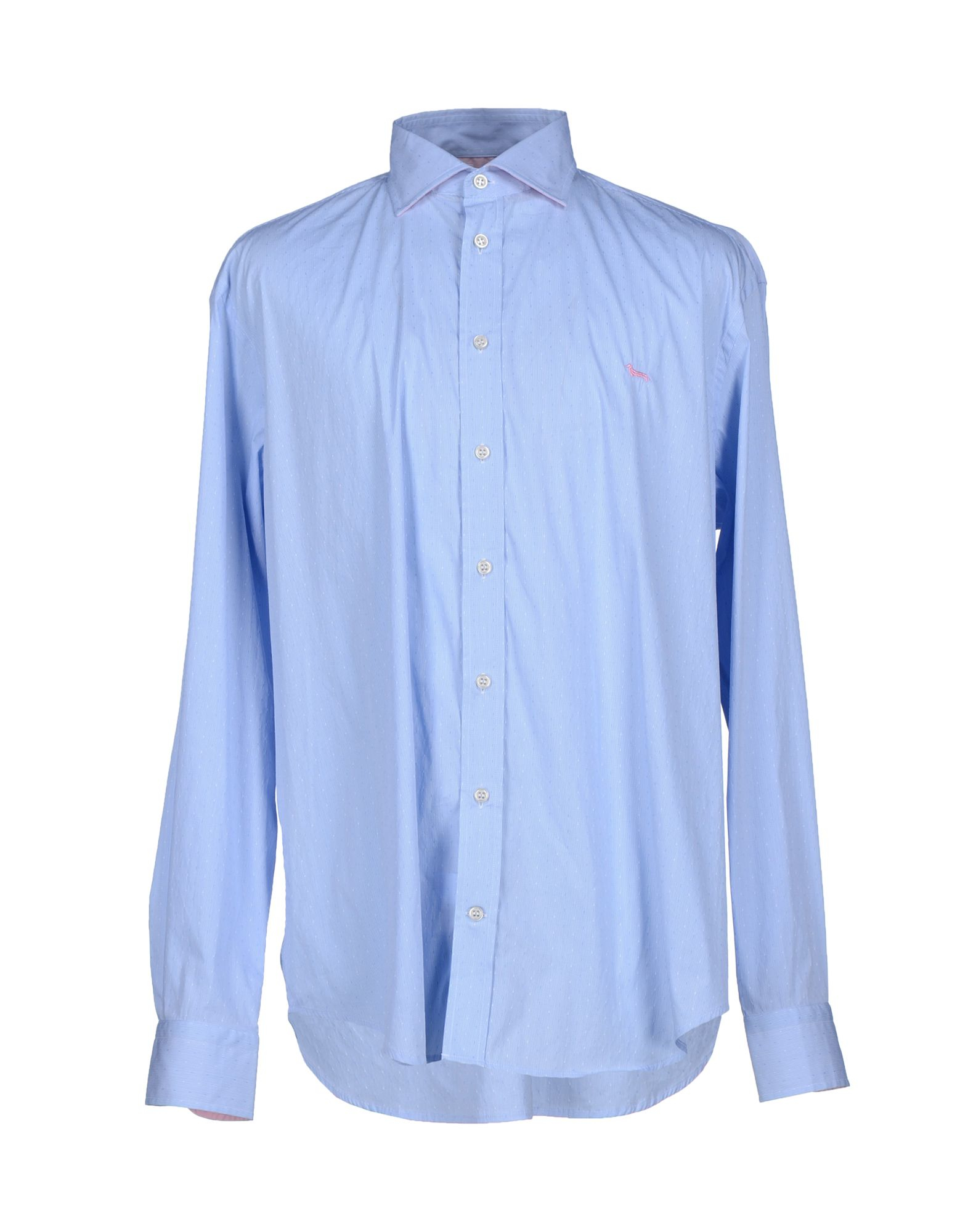 Lyst - Harmont & Blaine Shirt in Blue for Men