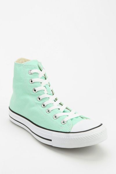 Converse Chuck Taylor All Star Womens Hightop Sneaker in Green (MINT ...