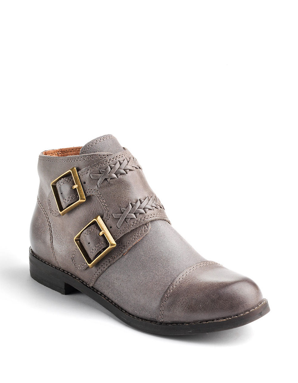 Lyst - Lucky Brand Daker Ankle Boots in Gray