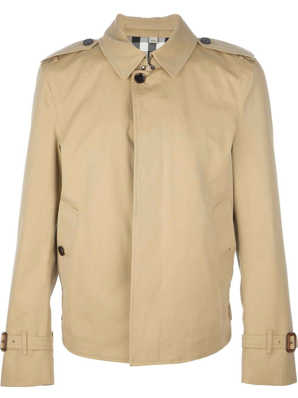 Burberry Harrington Jacket in Natural for Men | Lyst