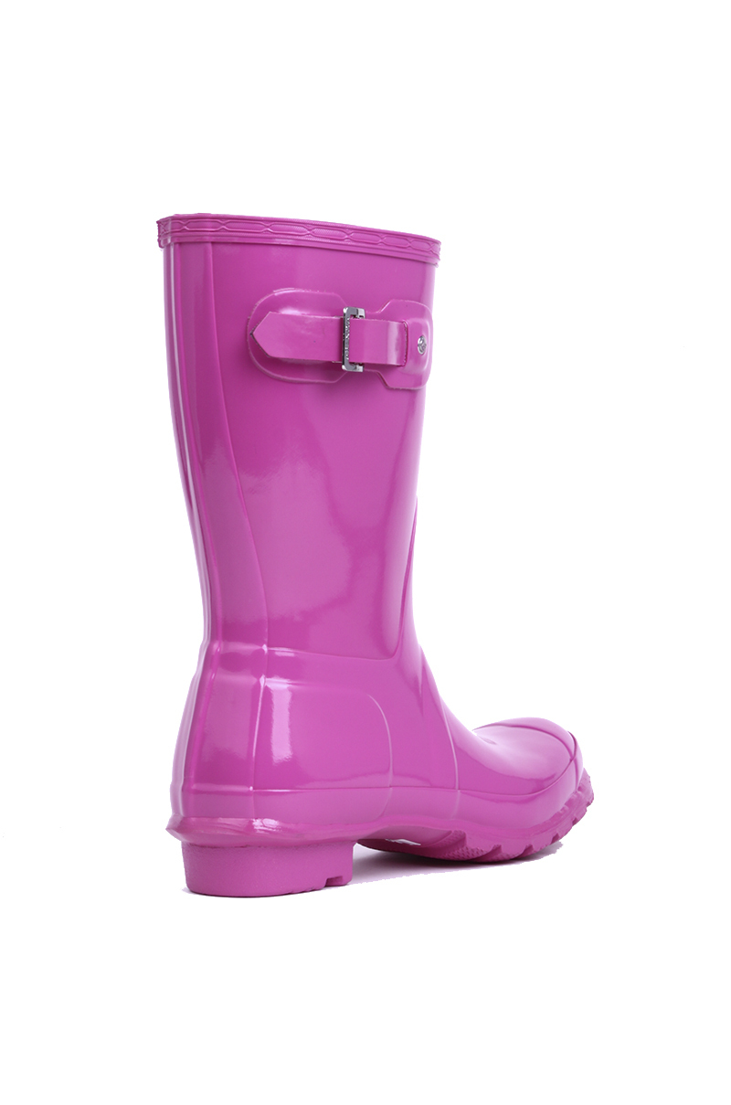 hunter original short gloss waterproof rain boot